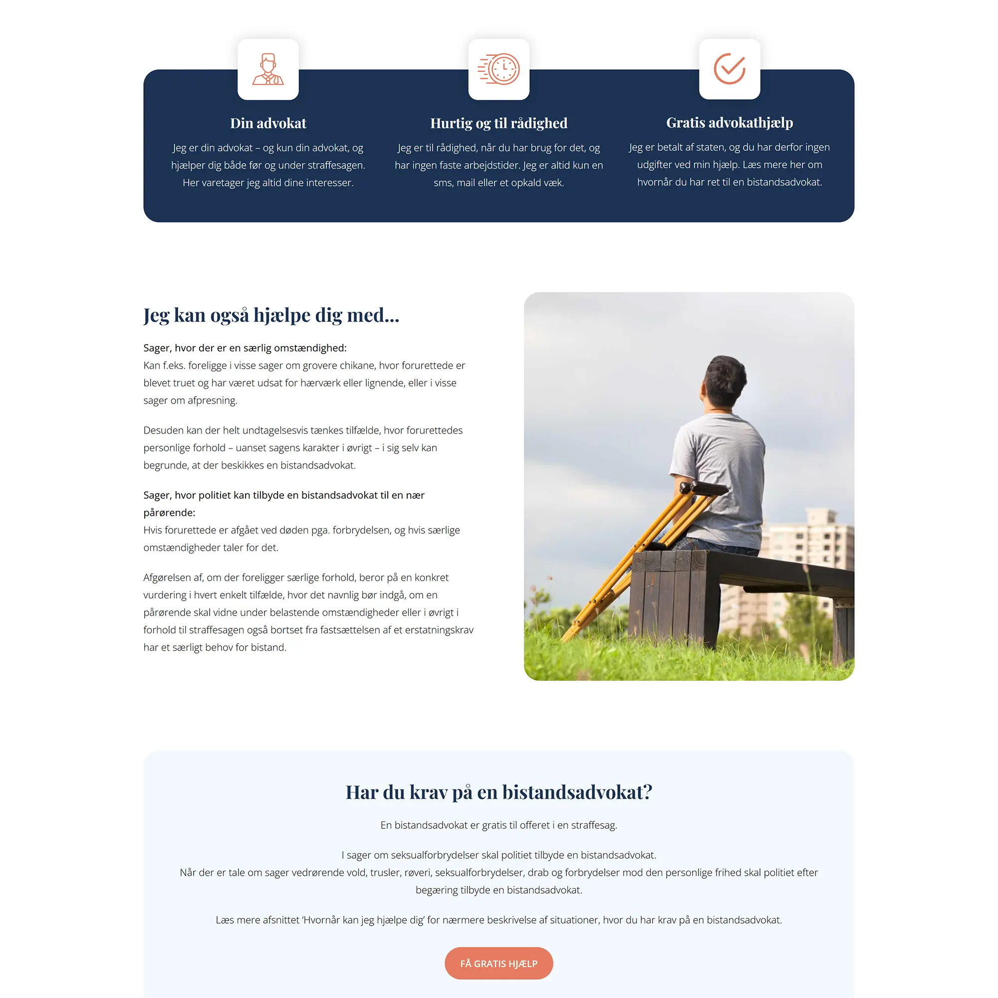 Kundecase: Bistandsadvokaten