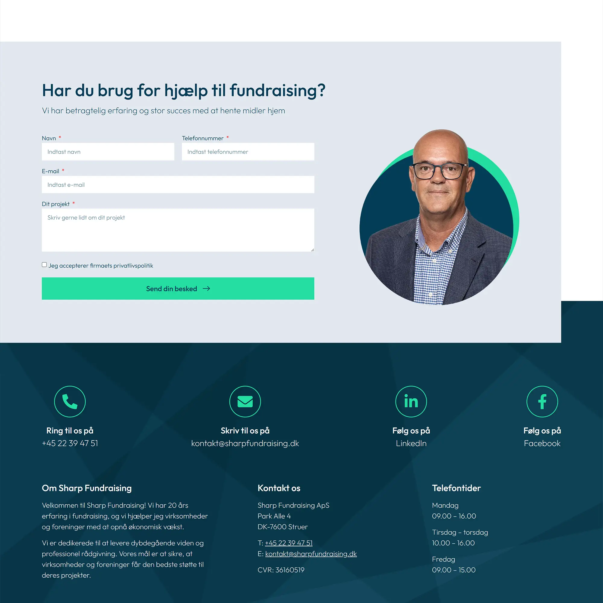 Kundecase: Sharp Fundraising