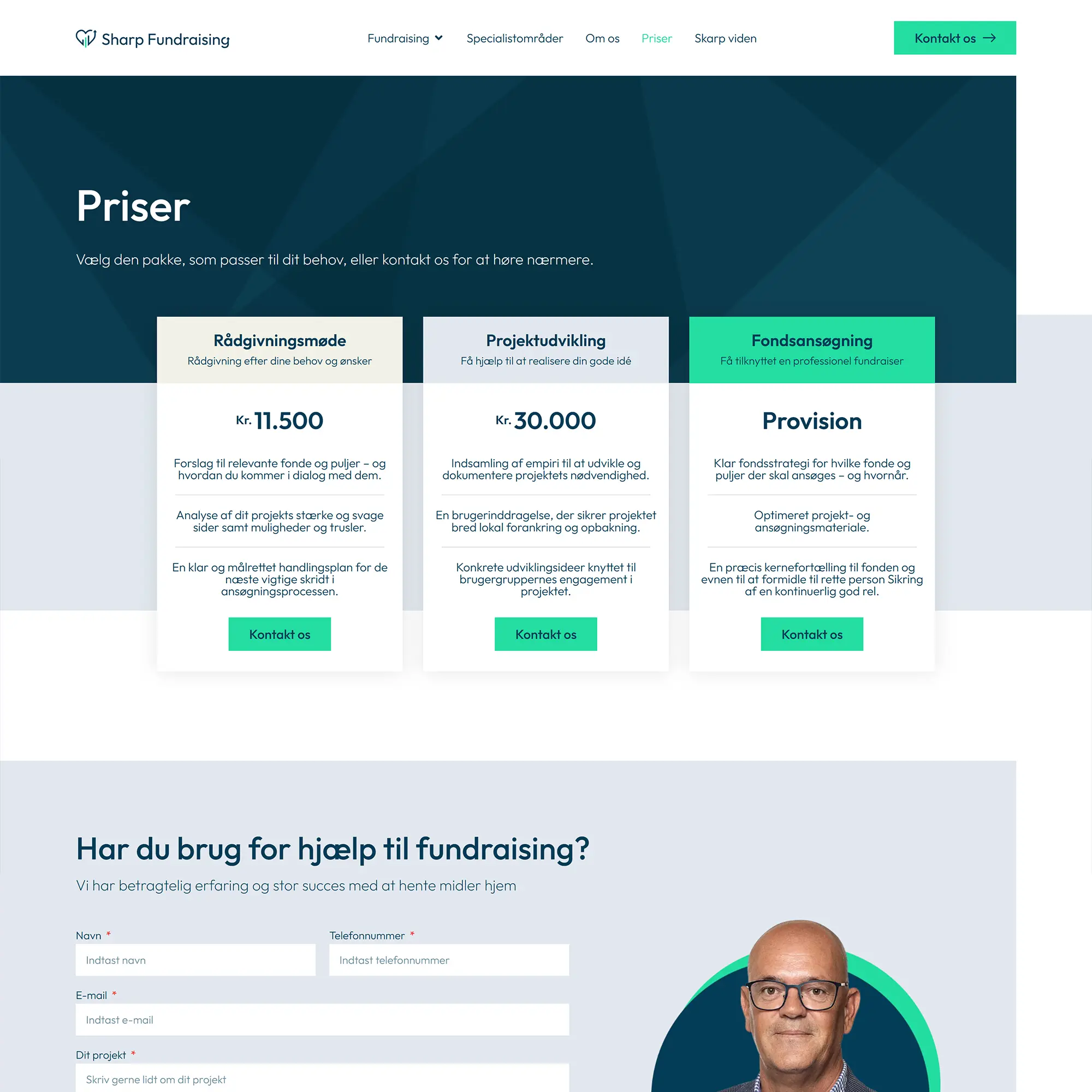 Kundecase: Sharp Fundraising
